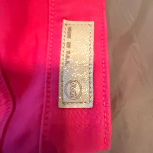 AG Hot Pink Le Legging Ankle Skinny Jeans Size 25 MSRP $228 - Picture 6 of 10